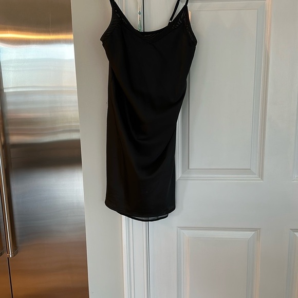 Volcom Black Chemise with Spaghetti Straps - Picture 2 of 3